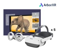 Pomoce naukowe - Wirtualna pracownia Zestaw VR Pico Neo3 Pro Arbor XR - miniaturka - grafika 1