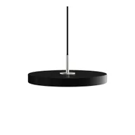 Lampy sufitowe - Czarna lampa wisząca LED ze ściemniaczem i metalowym kloszem ø 31 cm Asteria Plus Mini – UMAGE - miniaturka - grafika 1
