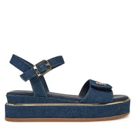 Sandały damskie - Sandały Tommy Hilfiger T3A2-33788-1828 S Granatowy - miniaturka - grafika 1