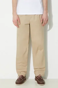 New Balance spodnie Twill Straight Pant 30" męskie kolor beżowy proste MP41575SOT - Spodnie męskie - miniaturka - grafika 1