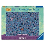 Puzzle - Ravensburger Puzzle Disney Stitch Układanka Wyzwanie 1000 Elementów 14+ - miniaturka - grafika 1