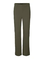 Spodnie damskie - bestseller a/s Damskie spodnie VMZAMIRA MR Slim Straight GA NOOS Spodnie, Ivy Green, XS/30 - miniaturka - grafika 1