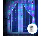Lampy ogrodowe - Aigostar - LED Zewnętrzny łańcuch bożonarodzeniowy 100xLED/8 funkcji 3xAA 4x1m IP44 wielobarwny - miniaturka - grafika 1