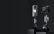 Kamery cyfrowe - akcesoria - Mocowanie 360° TELESIN na kierownicę do kamer sportowych (aluminium) - miniaturka - grafika 1