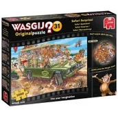 Puzzle - Jumbo Wasgij original 31, puzzle Niespodzianka na safari - miniaturka - grafika 1