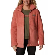 Bluzy narciarskie - Polarowy sweter damski Columbia Winter Pass Sherpa Long Full Zip - miniaturka - grafika 1