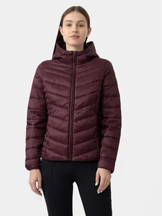 4F Kurtka przejściowa 4FAW23TDJAF225 Fioletowy Slim Fit - Kurtki damskie - miniaturka - grafika 1