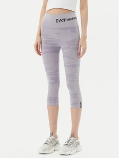 EA7 Emporio Armani Legginsy 7W000518 AF13714 UA092 Fioletowy Slim Fit - Spodnie damskie - miniaturka - grafika 1