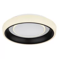 Lampy sufitowe - Globo Tabano 48272-46B plafon lampa sufitowa 1x50W LED 3000-6500K czarny/biały - miniaturka - grafika 1