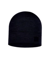 Czapki i chusty sportowe męskie - BUFF Czapka MERINO HEAVYWEIGHT BEANIE solid denim - miniaturka - grafika 1
