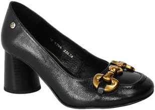 Czółenka Maciejka 06244-01/00-1 Czarny Skóra - MACIEJKA - Czółenka - miniaturka - grafika 1