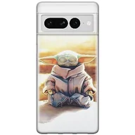 Etui i futerały do telefonów - ERT GROUP etui na telefon Google PIXEL 7 PRO, case oryginalny i oficjalnie licencjonowany przez Star Wars, wzór Baby Yoda 015, optymalnie dopasowane, plecki z TPU - miniaturka - grafika 1
