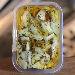 Włoska sałatka z karczochów - Le Olive Miccio - Pasztet i przetwory mięsne - miniaturka - grafika 1