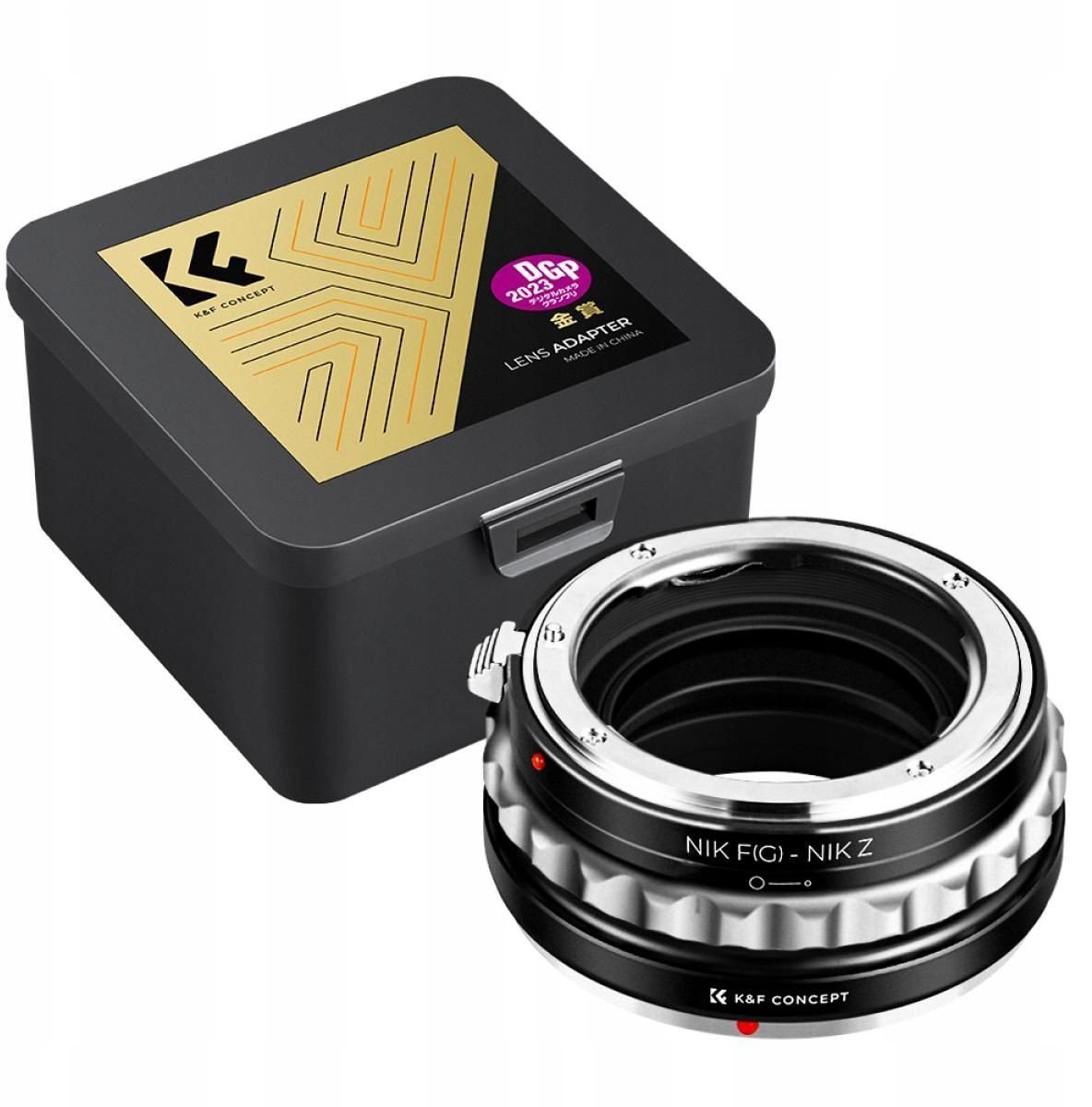 Adapter Redukcja Na Obiektyw Nikon G Af-s Do Nikon Z Z-mount K&f Concept / Kf06.369 / Nik Fg - Nik Z