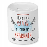Skarbonki - Skarbonka Dla Skarbnika na Urodziny na Prezent z Nadrukiem ze Zdjęciem - miniaturka - grafika 1