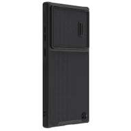 Etui i futerały do telefonów - Nillkin Textured S Case etui Samsung Galaxy S22 Ultra pancerny pokrowiec z osłoną na aparat czarne - miniaturka - grafika 1