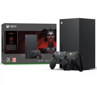 Xbox Series X z napędem - 1TB - Diablo IV - dodatkowy pad (czarny) - Konsole Xbox - miniaturka - grafika 1