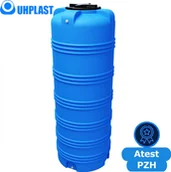 Zbiorniki na deszczówkę - UHP Zbiornik na wodę 750l UHP VERTICON HIGH V-750 Niebieski - miniaturka - grafika 1