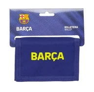 Portfele - Safta F.C. BARCELONA 1. WYPOSAŻENIE 25/26 - Portfel z zagłówkiem, portfel portfel, portmonetka, wygodny i wszechstronny, jakość i wytrzymałość, 12,5 x 9,5 cm, niebieski/bordowy, M, Casual - miniaturka - grafika 1