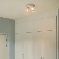 Lampy sufitowe - Nordlux Downlight Dzbanek, GU10, 3-punktowa, okrągła, metalowa, biała - miniaturka - grafika 1