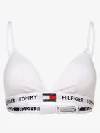 Biustonosze - Tommy Hilfiger - Damski biustonosz triangel, biały - miniaturka - grafika 1