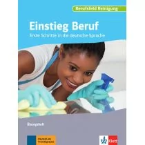 LektorKlett Einstieg Beruf, Berufsfeld Reinigung A0. Übungsheft praca zbiorowa - Książki do nauki języka niemieckiego - miniaturka - grafika 1