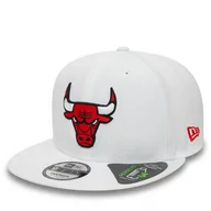 Czapki męskie - Czapka z daszkiem New Era Repreve 950 Bulls 60503415 Biały - miniaturka - grafika 1