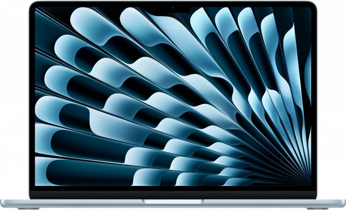 Apple MacBook Air 13.6 cala: M4 10/10, 24GB, 256GB SSD, 70W - Błękitny Z1H70016J