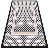 Dywany - Modny dywan winylowy Geometryczny warkocz 100x150 cm - miniaturka - grafika 1