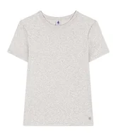 Koszulki i topy damskie - Koszulka damska Petit Bateau z krótkim rękawem, Beluga Grey Chiny, S - miniaturka - grafika 1