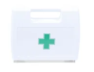 Apteczki i materiały opatrunkowe - Stepar, Apteczka w plastikowej walizce dla 5 osób - miniaturka - grafika 1