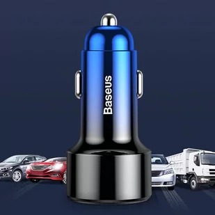 Baseus Magic Series Dual QC - ładowarka samochodowa Quick Charge 3.0 2x USB 45W 6A czerwony (CCMLC20A-09) - Ładowarki samochodowe - miniaturka - grafika 13