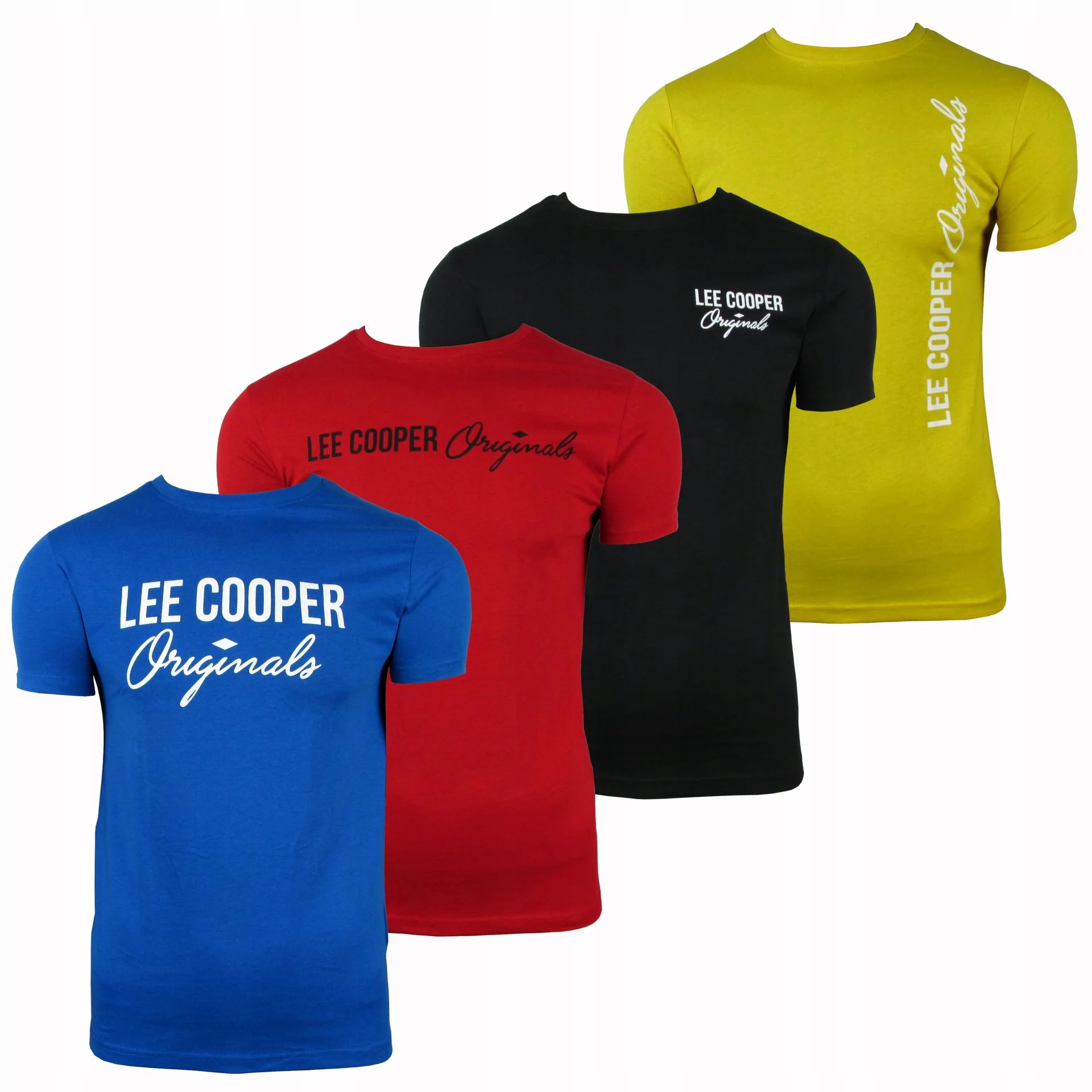 Lee Cooper T-Shirt Koszulka 100% Bawełna 4-pak - Ceny i opinie na Skapiec.pl