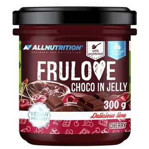 Allnutrition Frulove Choco In Jelly Cherry 300G - Konfitury, marmolady, powidła - miniaturka - grafika 1