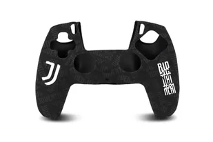 Panthek JUVENTUS ZESTAW SILIKONE SKIN BLACK + DUAL COLOR THUMB GRIP PS5 - Classics, PT-GA-AC-05 - Akcesoria do Playstation - miniaturka - grafika 1