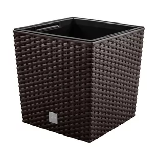 Prosperplast Doniczka z wkładem Rato Low DRTS225L umbra AP_219213 - Donice - miniaturka - grafika 1