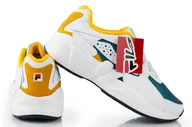 Sneakersy damskie - Buty Fila Mindblower  sneakersy białe -44 - miniaturka - grafika 1