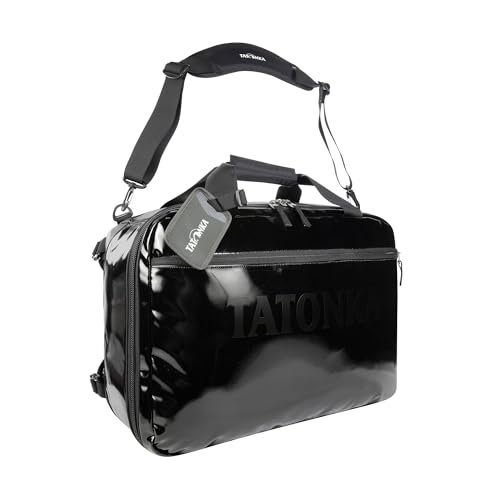 Tatonka Flight Barrel 35 l – wytrzymała torba podróżna z funkcją plecaka, odpowiednia do bagażu podręcznego samolotu, łącznie z paskiem na ramię, pojemność 35 litrów, czarny, 35 Liter, Torba podróżna