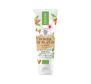 Lirene Power Of Plants Migdał Peeling enzymatyczny 75ml - Peelingi i scruby do twarzy - miniaturka - grafika 1