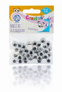 Oczy samoprzylepne 10mm oczy bazyliszka 46 sztuk - Scrapbooking - miniaturka - grafika 2