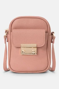 Mini listonoszka Nobo na telfon różowa - Torebki damskie - miniaturka - grafika 1
