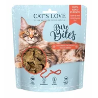 Przysmaki dla kotów - CAT'S LOVE PURE BITES WOŁOWINA 40G - miniaturka - grafika 1
