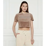 Bluzki damskie - GUESS ACTIVE Bluzka Cropped Fit - miniaturka - grafika 1