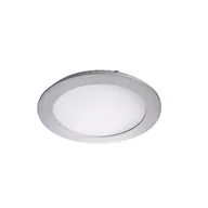 Lampy sufitowe - Pierścień oprawy punktowej LED KANLUX Rounda V2LED12W-NW-SR Srebrny - miniaturka - grafika 1