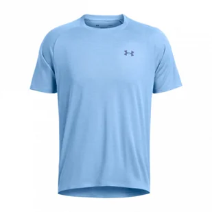 Męska koszulka treningowa Under Armour UA Tech Textured SS - niebieska - UNDER ARMOUR - Koszulki sportowe męskie - miniaturka - grafika 1