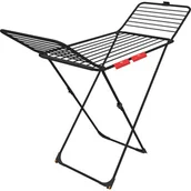 Suszarki na ubrania - Suszarka na pranie VILEDA Extra Ultimate Czarny - miniaturka - grafika 1