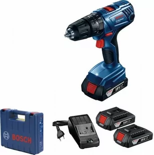 Bosch Wiertarko-Wkrętarka Akumulatorowa Udarowa Gsb 180-Li 2*2.0Ah - Wiertarko-wkrętarki akumulatorowe - miniaturka - grafika 2