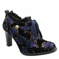 Półbuty damskie - Laura Vita ALCBANEO 14 damskie półbuty skórzane na słupku - miniaturka - grafika 1