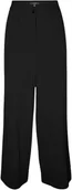 Spodnie damskie - VERO MODA CZARNE ELEGANCKIE SPODNIE PROSTE Z ZASZEWKAMI XL J9A - miniaturka - grafika 1