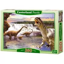 Castorland Puzzle 260 Dinozaury w wodzie CASTOR - Puzzle - miniaturka - grafika 1